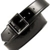 Boston Leather Black Patent Leather 1 3/4 Inch Belt