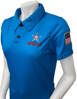 Alabama AHSAA Bright Blue Women's Track Officials Shirt
