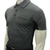 Smitty Major League Style Body Flex® Charcoal Grey/Black Umpire Shirt