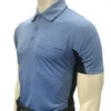 Smitty Major League Style Body Flex Sky Blue/Black Umpire Shirt