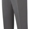 Smitty Heather Grey Pleated Combo Umpire Pants Expander Waistband