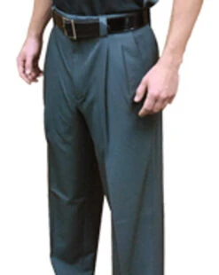 Smitty Apparel Dark Charcoal Grey Performance Poly-Spandex Umpire Plate Pants