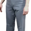Smitty Officials Apparel Women's Heather Grey 4-Way Stretch Flat Front Combo Umpire Pants