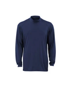 Badger B-Core Navy Mock Turtleneck Umpire Shirt