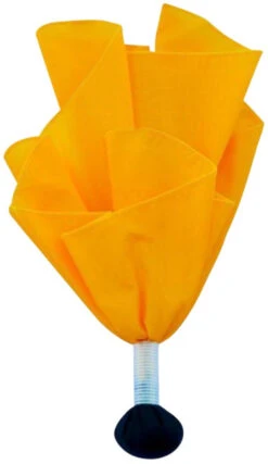 Honig's Long Toss Black Ball Referee Penalty Flag
