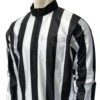 Smitty Official's Apparel 1" Stripe Water Resistant Single Layer Long Sleeve Football Referee Shirt