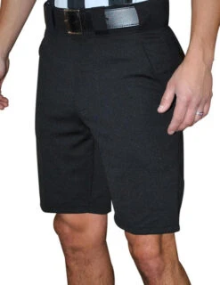 Smitty Officials Apparel Premium Knit Black Referee Shorts