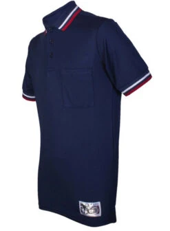 Honig's Navy Blue Umpire Shirt With Red And White Trim