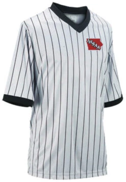 Iowa IHSAA Embroidered Mesh Wrestling Referee Shirt