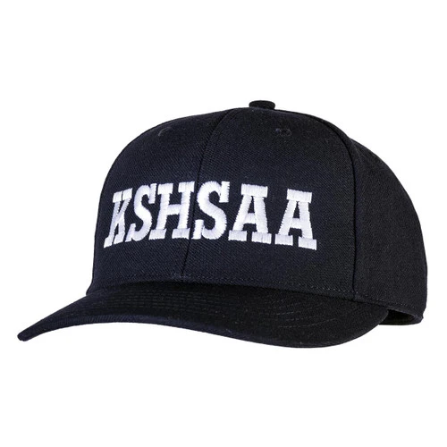 Kansas KSHSAA Fitted Navy Umpire Cap 1 Kansas KSHSAA Fitted Navy Umpire Cap
