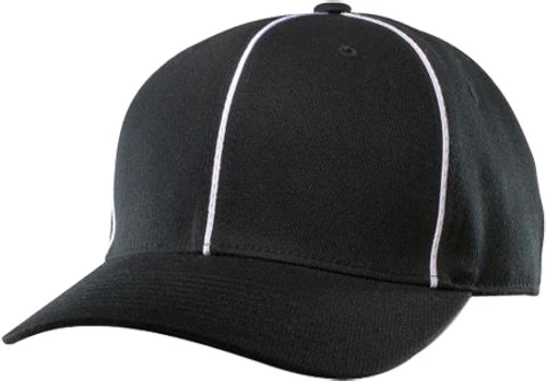 Richardson Black Fitted Football Referee Cap 1 Richardson Black Fitted Football Referee Cap