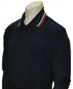 Smitty Official's Apparel Navy Long Sleeve Softball Umpire Shirt
