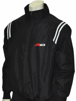Atlantic 10 Conference Black Umpire Jacket With White Trim