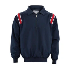Smitty Navy Umpire Pullover With Red And White Trim