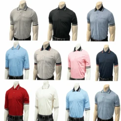 Virginia VHSL Body Flex® Style Short Sleeve Umpire Shirt With VHSL Patch