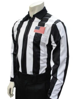 Smitty 2 1/4" Stripe Fleece Lined Football Referee Shirt
