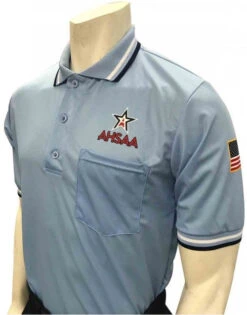 Alabama AHSAA Dye Sublimated Powder Blue Umpire Shirt