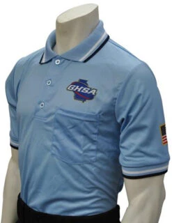 Georgia GHSA Dye Sublimated Powder Umpire Shirt