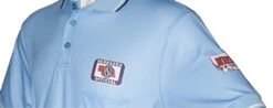 Nebraska NSAA Short Sleeve Powder Blue Umpire Shirt