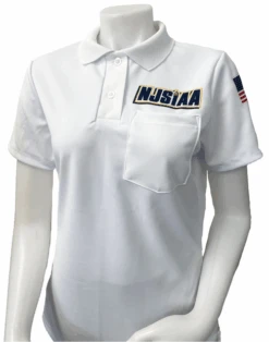 New Jersey NJSIAA Women's Volleyball/Swimming Short Sleeve Shirt With Pocket