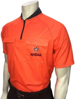 Alabama AHSAA Short Sleeve Fluorescent Orange Soccer Shirt