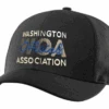 Washington WOA Fitted Black 6-stitch Baseball Umpire Combo Cap