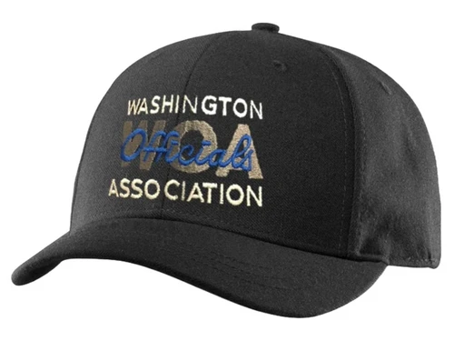 Washington WOA Fitted Black 4-stitch Baseball Umpire Plate Cap 1 Washington WOA Fitted Black 4-stitch Baseball Umpire Plate Cap