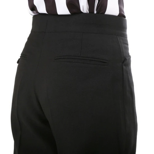 Smitty Official's Apparel Women's Flat Front Western Pocket Referee Pants 2 Smitty Official's Apparel Women's Flat Front Western Pocket Referee Pants - Image 2