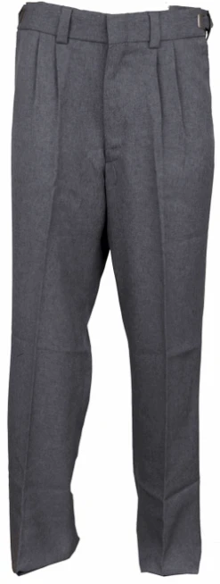 Honig's Heather Grey Pleated Combo Umpire Pants