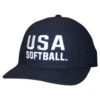 USA Softball Flex-fit 2 Inch 4-stitch Umpire Cap